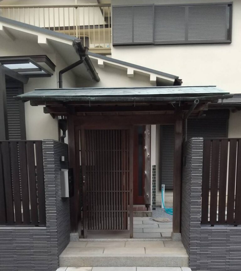 【箕面市】老朽化した木製フェンスとブロック塀を一新｜A様邸　アフター